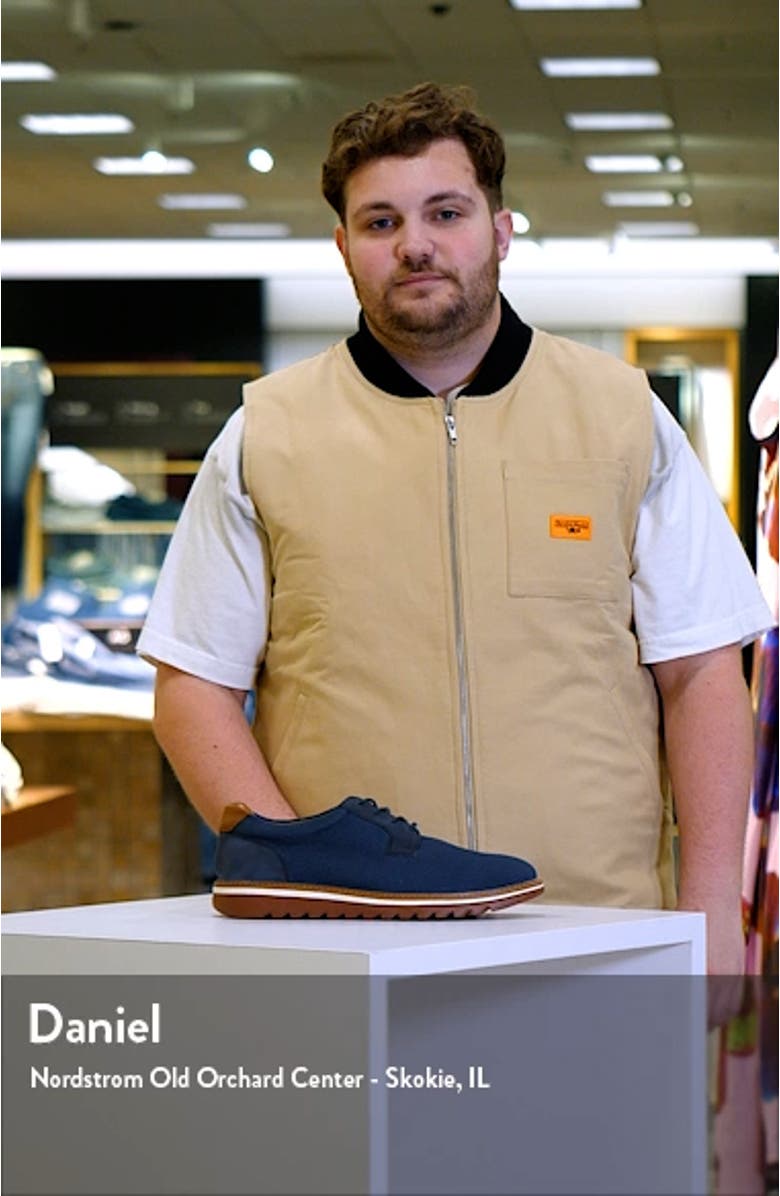 Braydon Knit Plain Toe Derby, sales video thumbnail