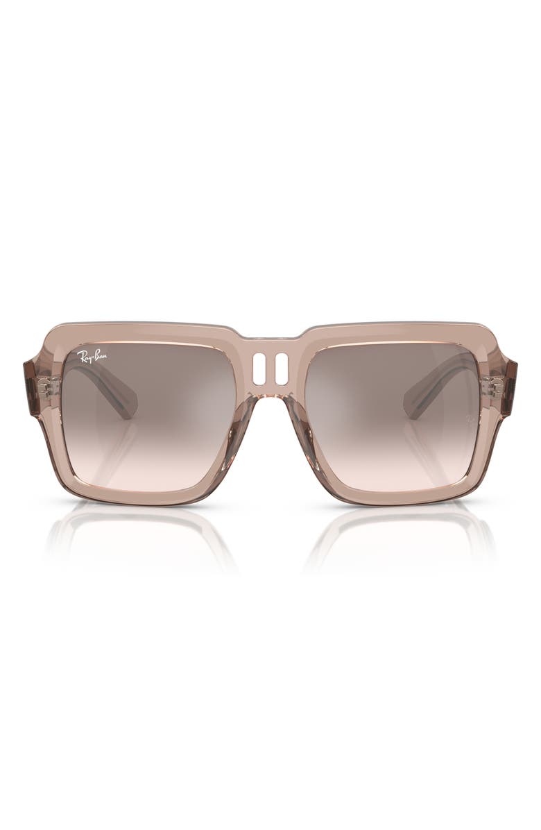 Ray-Ban Magellan 54mm Gradient Oversize Square Sunglasses, Main, color, 