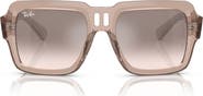 Ray-Ban Magellan 54mm Gradient Oversize Square Sunglasses