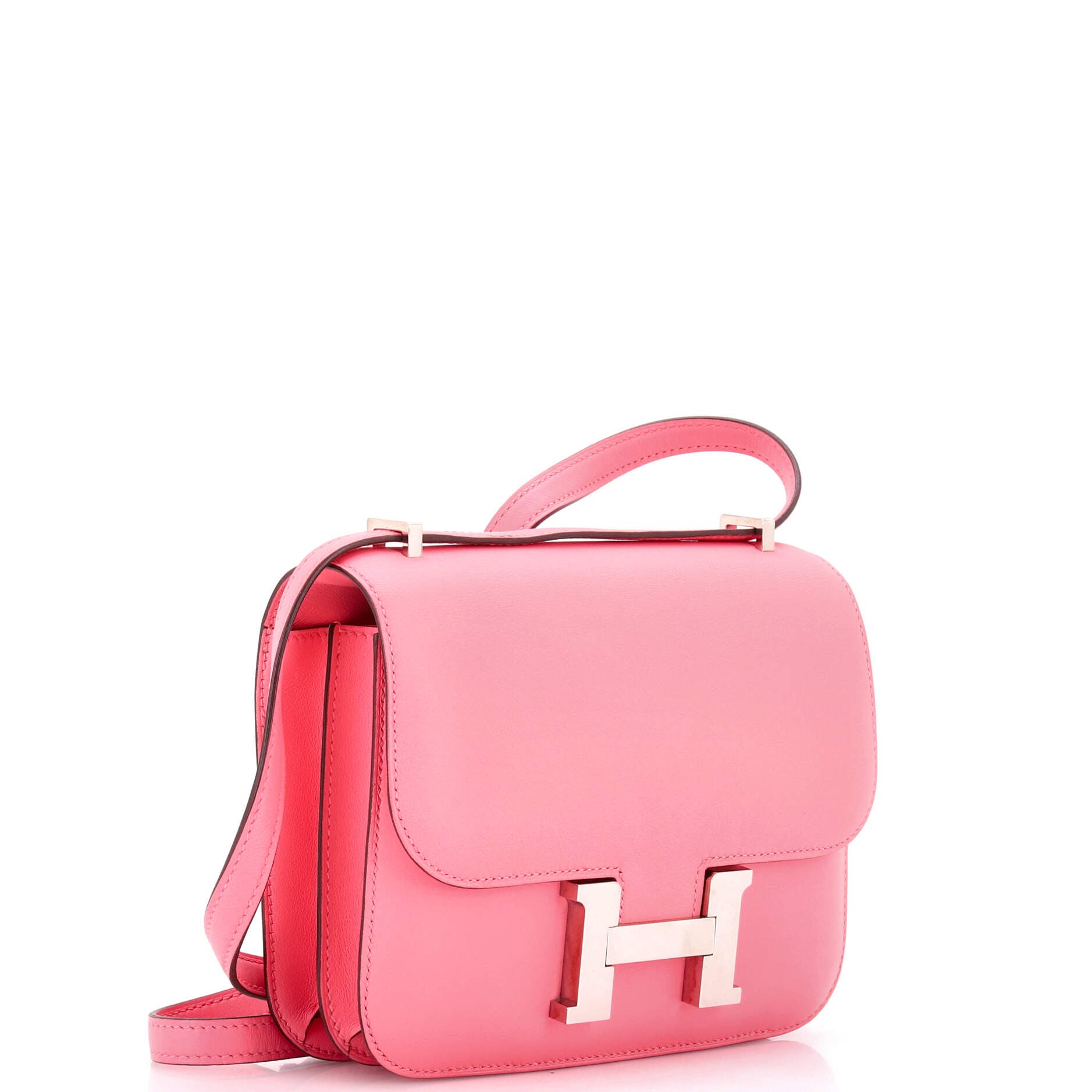 Pre-Owned Hermes Constance NM Bag Swift 18, Alternate, color, Rose Azalee