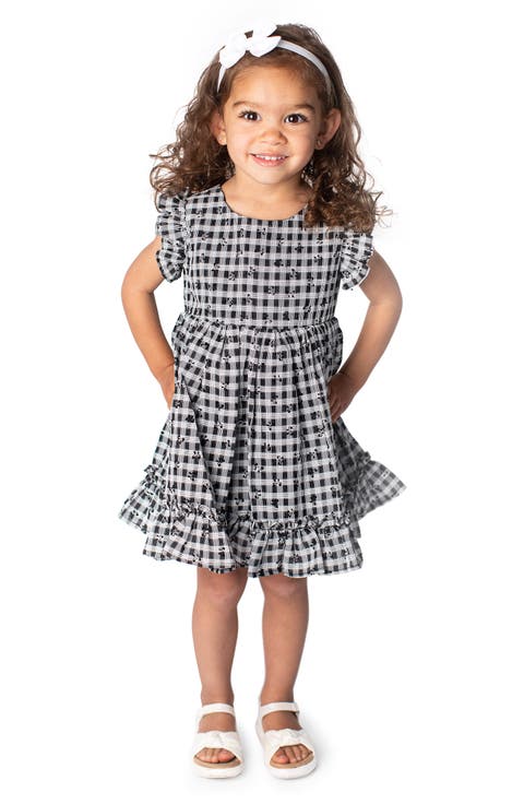 Check Ruffle Dress (Baby)