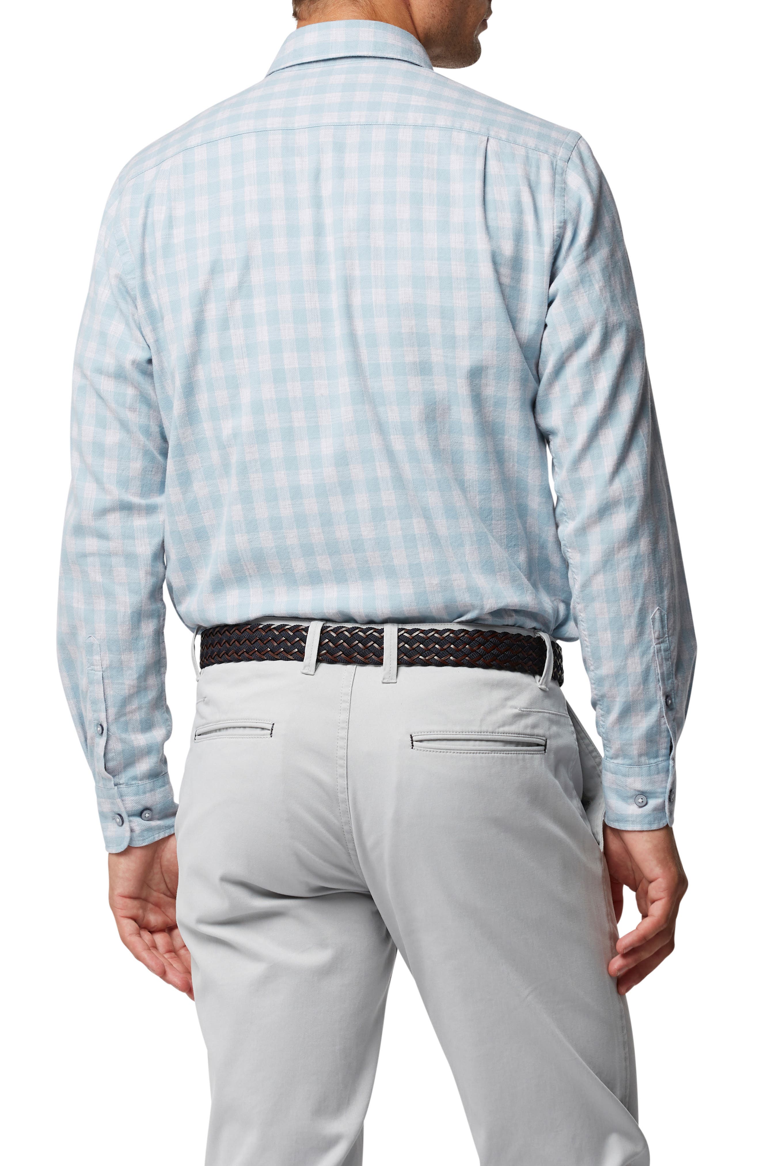 Hook Check Flannel Button-Up Shirt - image 2