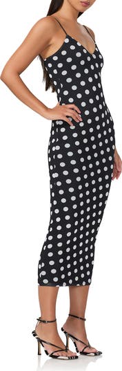 Amina Mesh Midi Slipdress