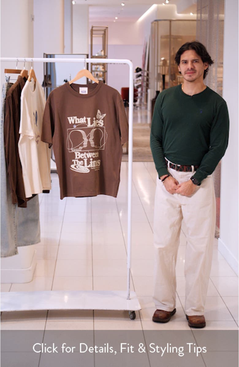 What Lies Cotton Graphic T-Shirt, sales video thumbnail