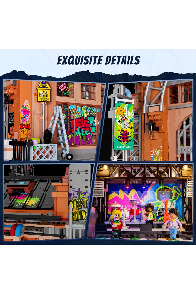 Factory House of Music Lighting Building Set Model CT2654M, Alternate, color, Multicolor