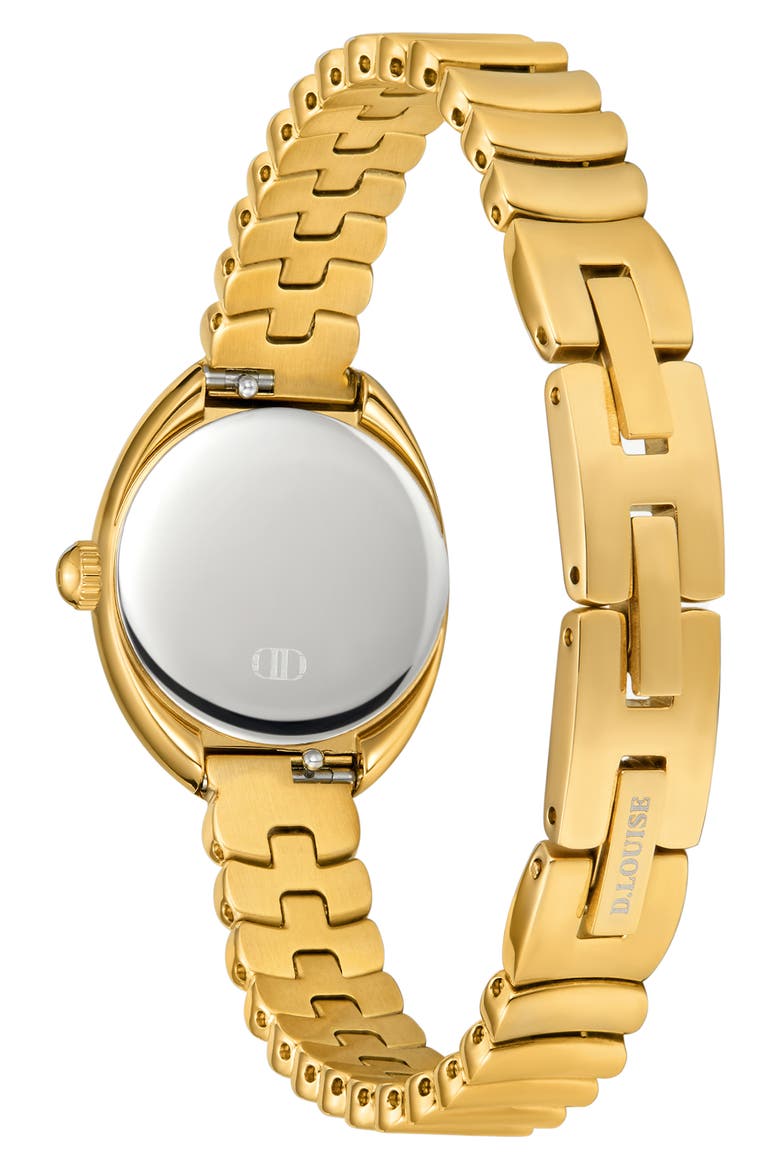 Classic Gold Oval Bracelet Watch, Alternate, color, GOLD