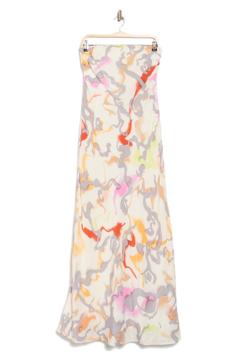 Brynne Strapless Silk Dress