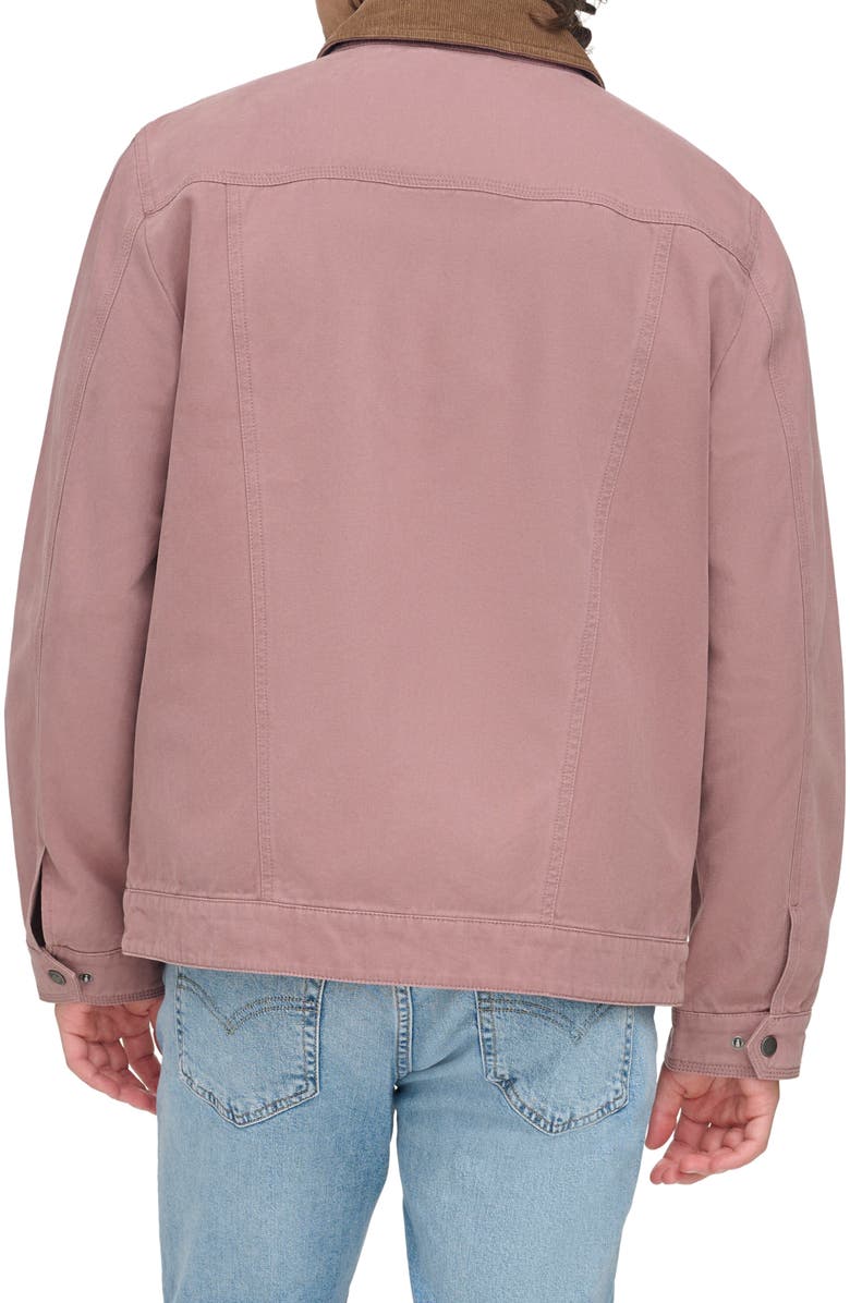 Levi's Lightweight Cotton Twill Utility Jacket, Alternate, color, Mauve