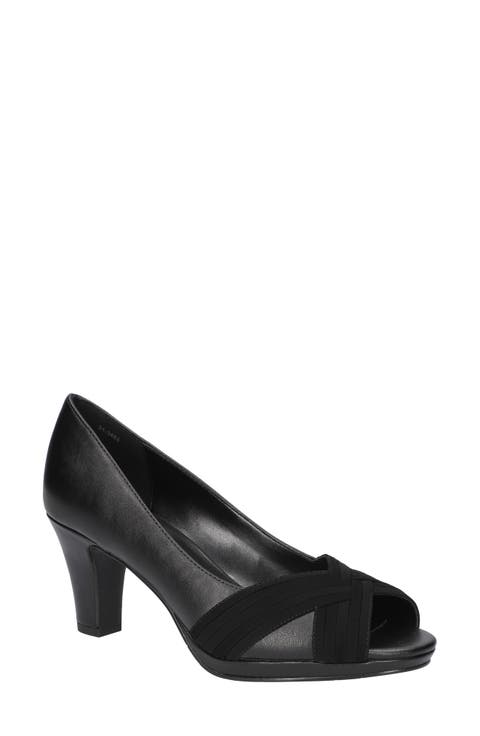 Lavish Peep Toe Pump (Women)