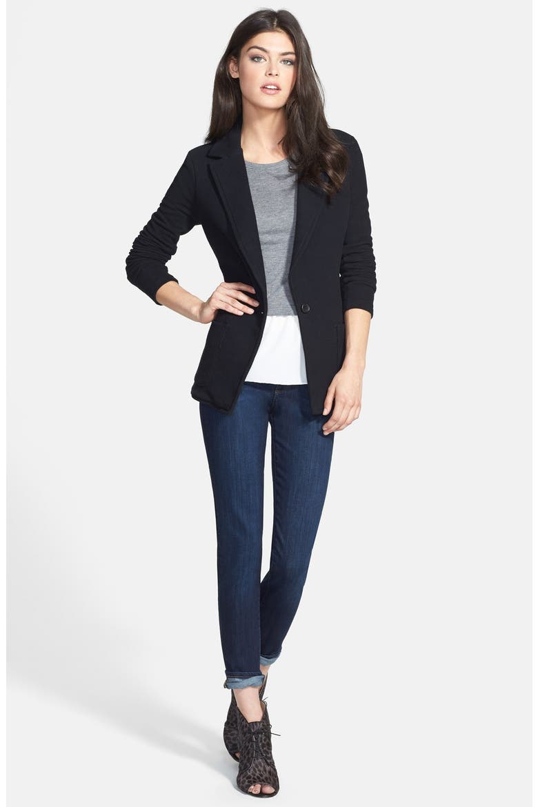 Denim 'Skyline' Ankle Peg Skinny Jeans (Nordstrom Exclusive), Alternate, color, DIXIE