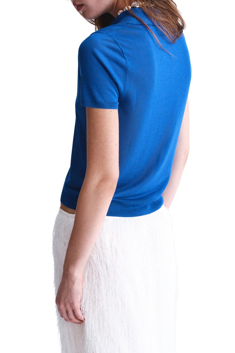 Fine Knit Polo, Alternate, color, CHINA BLUE