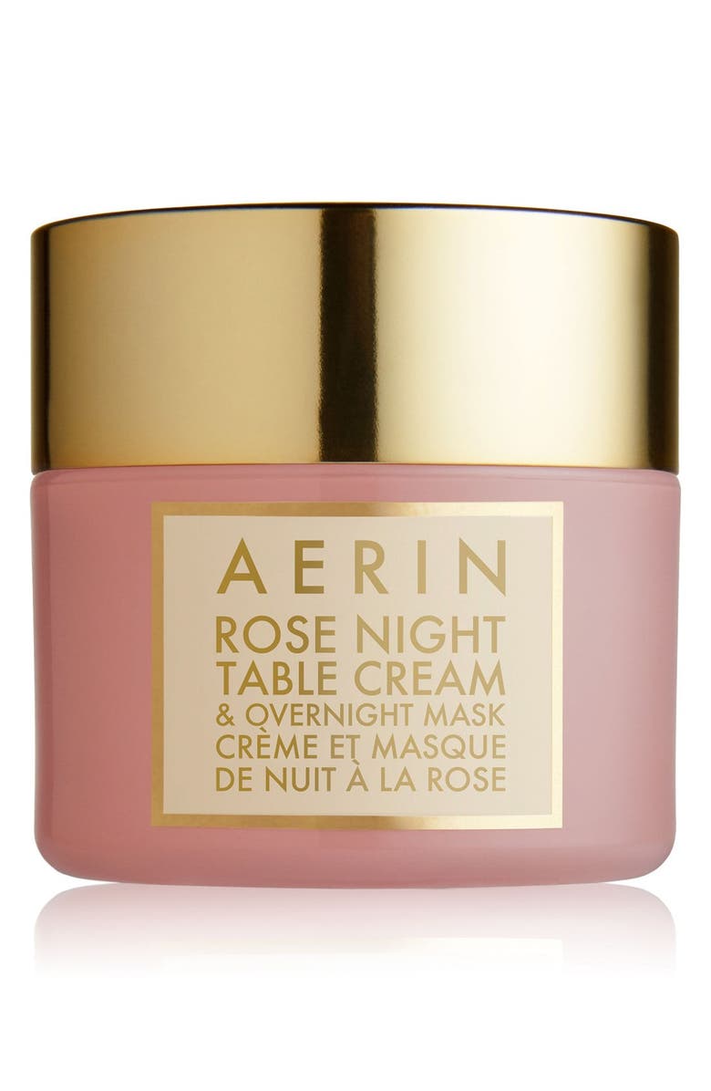 Estée Lauder AERIN Beauty Rose Night Table Cream & Overnight Mask, Main, color, 