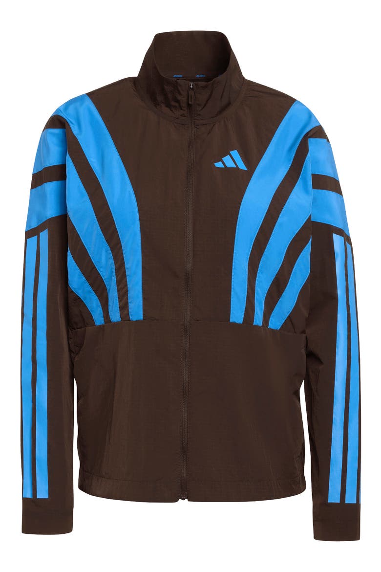 Adizero Wind Jacket, Alternate, color, AURORA COFFEE/