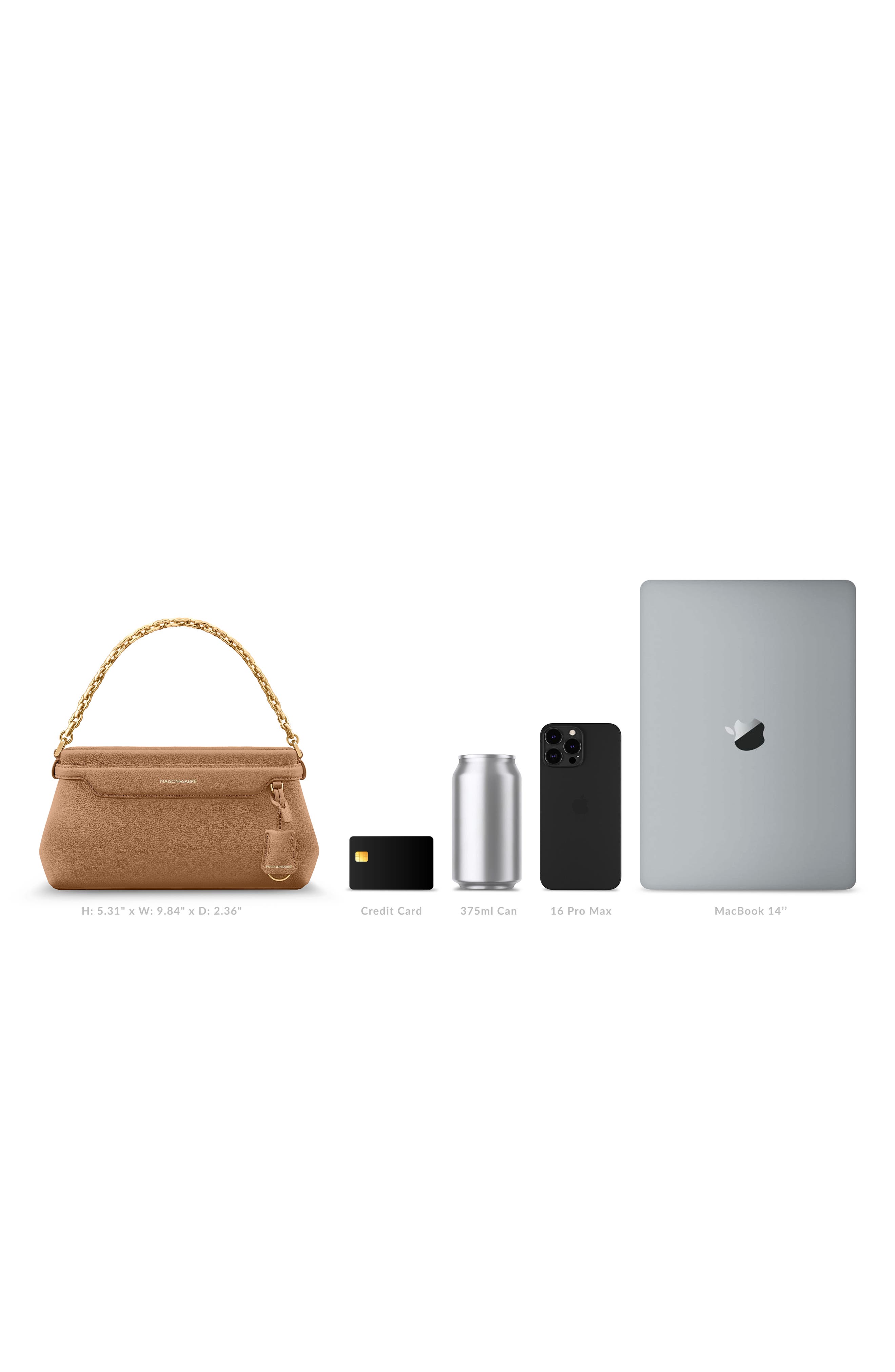 MAISON de SABRÉ The Palais Soirée, Alternate, color, Sandstone Brown