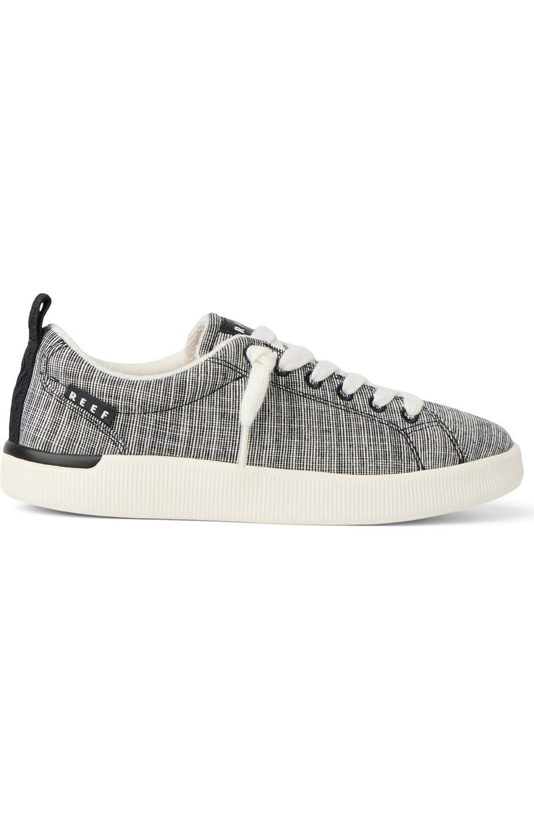 Reef Neptune Alana Sneaker, Alternate, color, Black Textile
