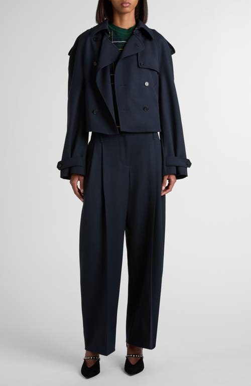 Alexander Mcqueen Cropped Trench Coat
