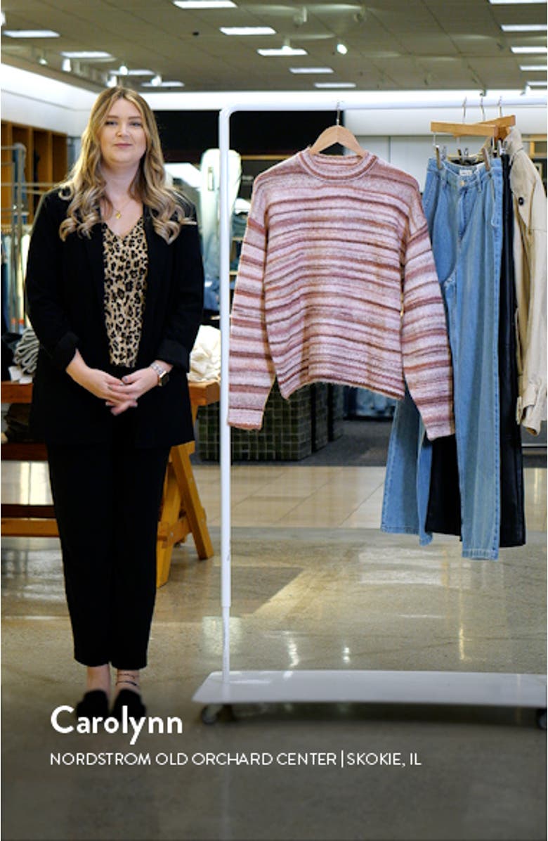 Acadia Stripe Sweater, sales video thumbnail