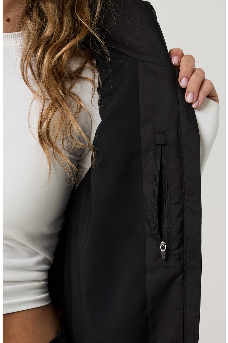 Canyon Insulated Sporty Vest, Alternate, color, BLACK
