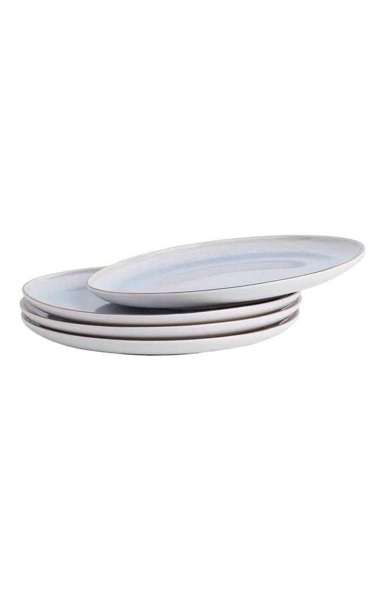 Stone Lain Josephine Porcelain 4-Piece Salad Plate Set, Alternate, color, Lavender