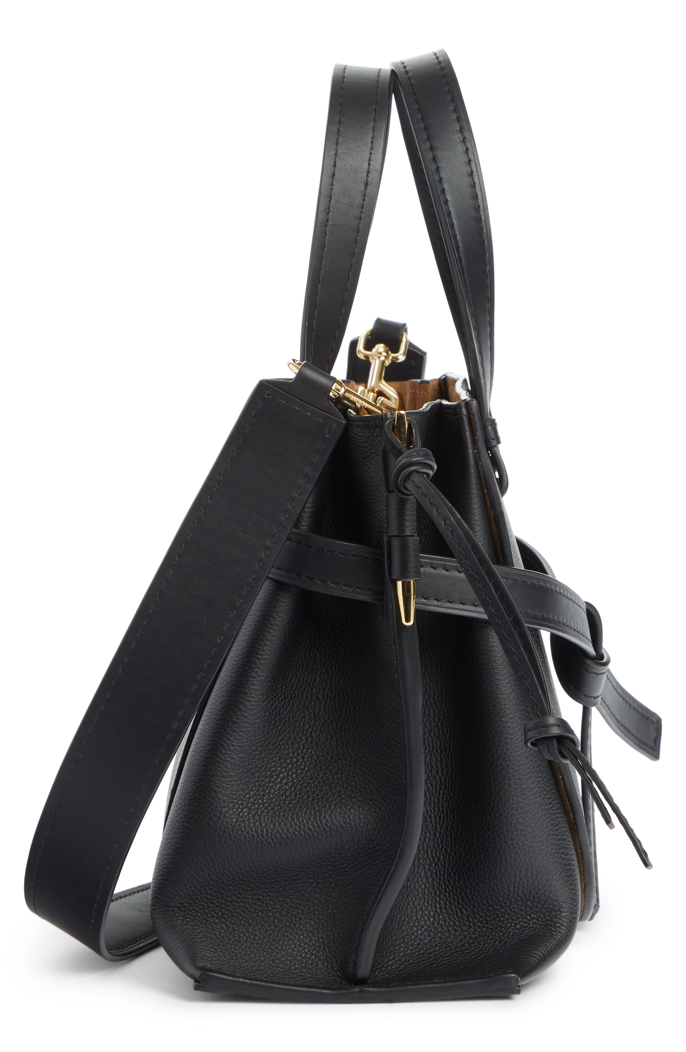 Loewe Gate Calfskin Leather Tote, Alternate, color, 
