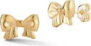 SPHERA MILANO Bow Stud Earrings