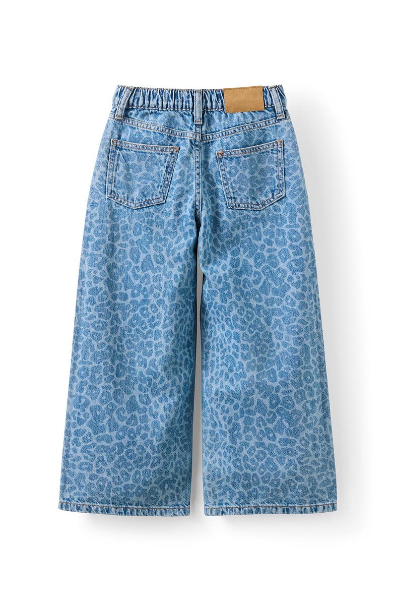 Cotton On Kids Kid's Super Wide Leg Denim Jean, Alternate, color, Mermaid Midnight Blue