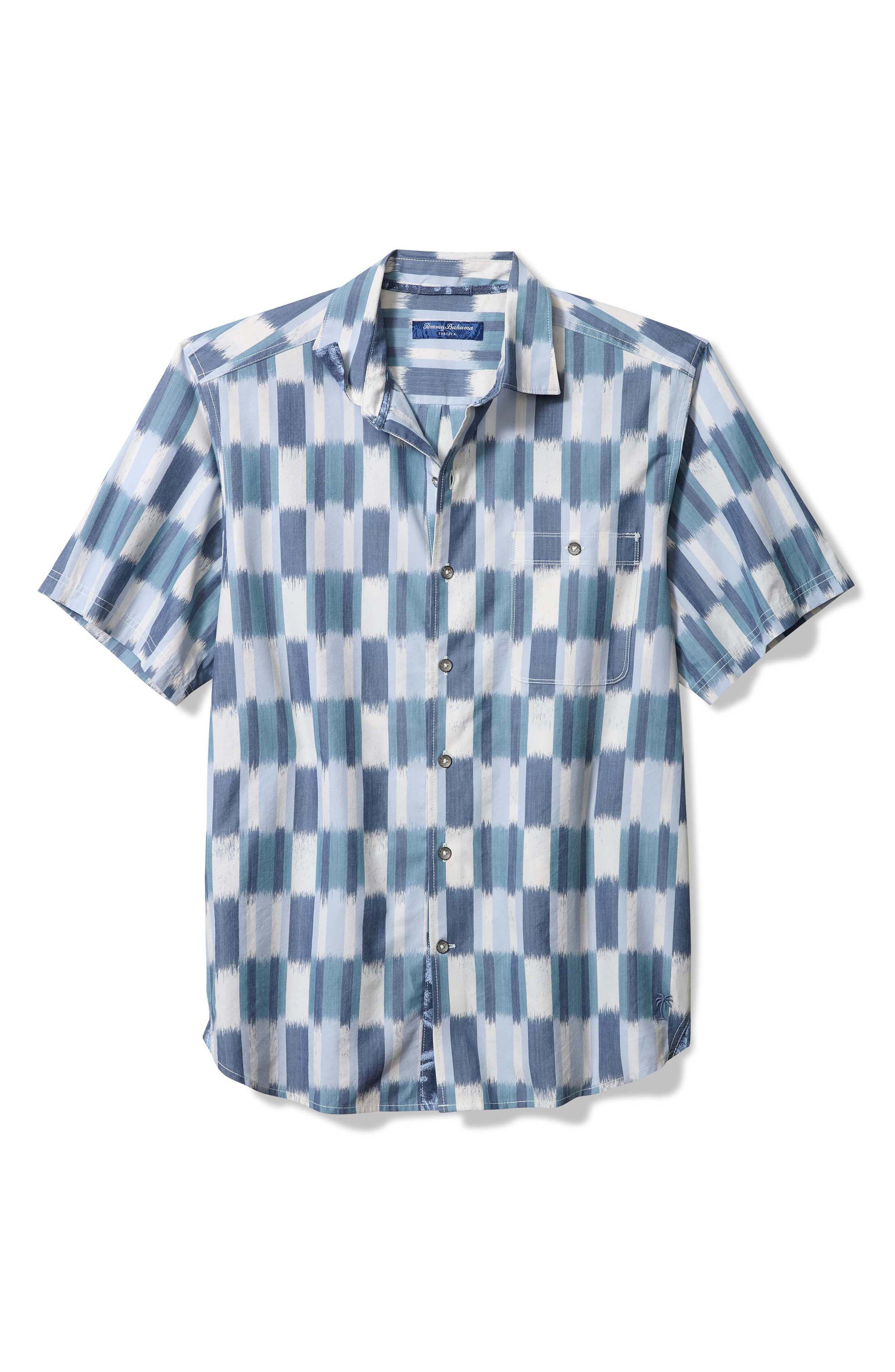 Tommy Bahama Tortola Villa Batik Short Sleeve Button-Up Shirt