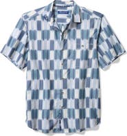 Tommy Bahama Tortola Villa Batik Short Sleeve Button-Up Shirt