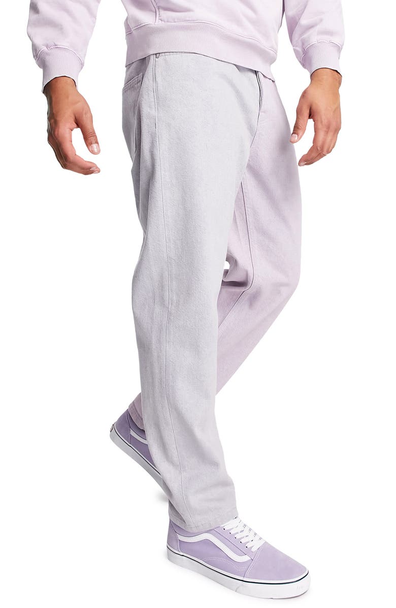 Topman Relaxed Fit Jeans, Main, color,