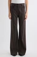 Acne Studios Wide Leg Wool Blend Pants