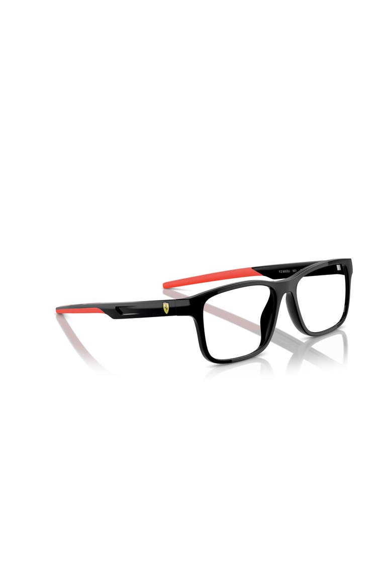 54mm Rectangle optical glasses, Alternate, color, Black