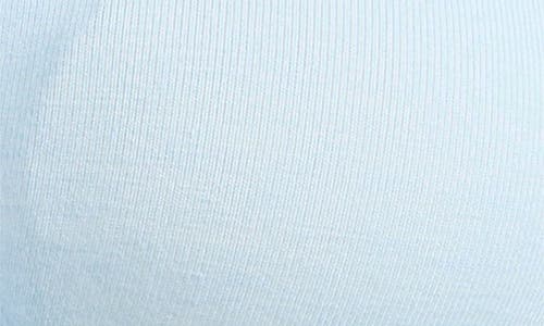 B.tempt'd By Wacoal B. Tempt'd By Wacoal Cotton To A Tee Scoop Unlined Underwire Bra In Dream Blue