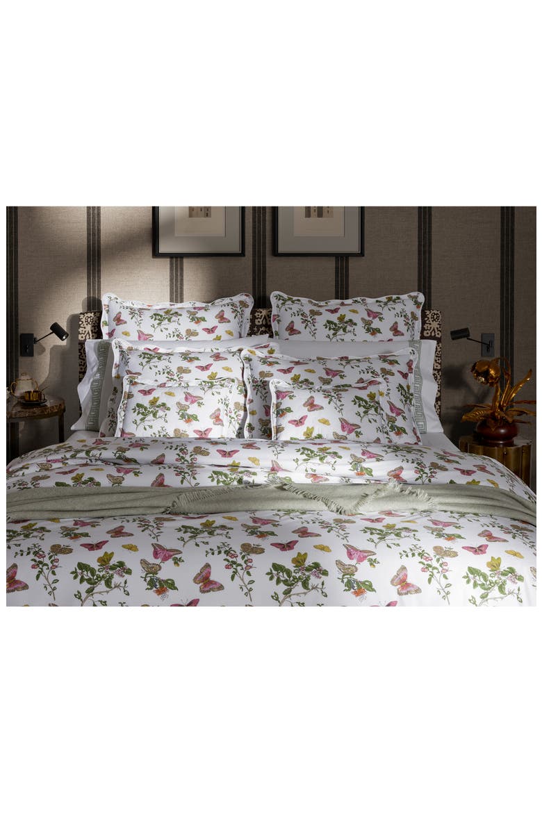 Baudin Butterfly 500 Thread Count Quilt, Alternate, color, BAUDIN BUTTERFLY PINK