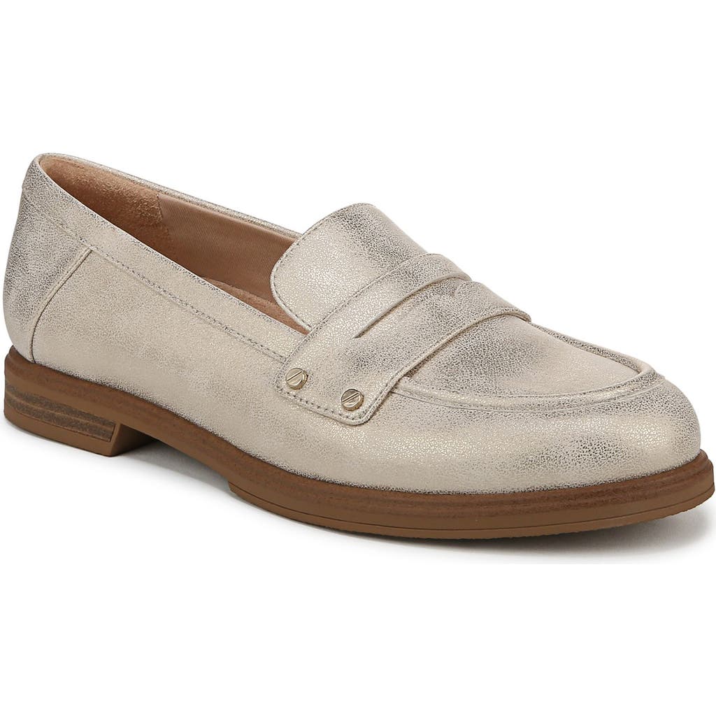 Dr. Scholl's Hello Loafer In Light Gold