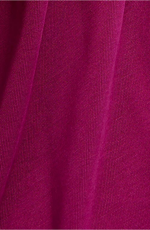 Free People Trixie Rib & Jersey Tunic Top In Purple