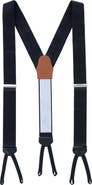 Trafalgar Classic Herringbone Silk Suspenders