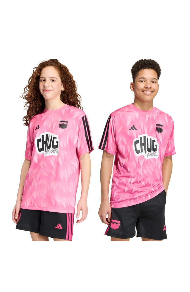 adidas Originals x Fortnite Kids' Cuddle Team Leader Jersey, Alternate, color, Solar Turbo