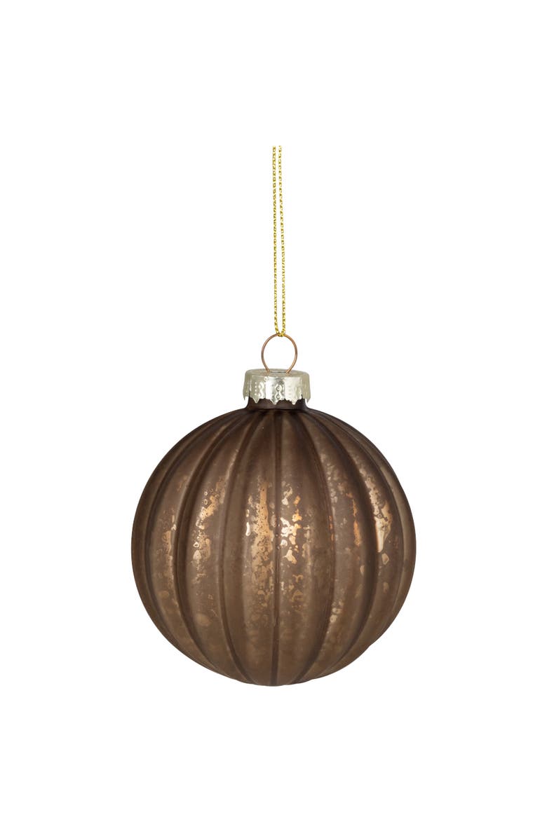 Northlight Mercury Onion and Ball Glass Christmas Ornament Set - 3" - Gold - 12ct, Alternate, color, Gold