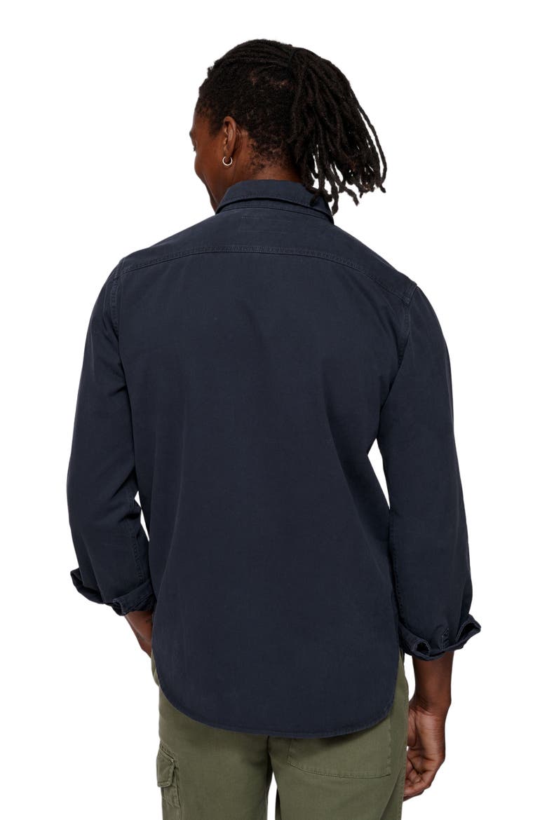 Normanby Button Up Shirt, Alternate, color, Navy