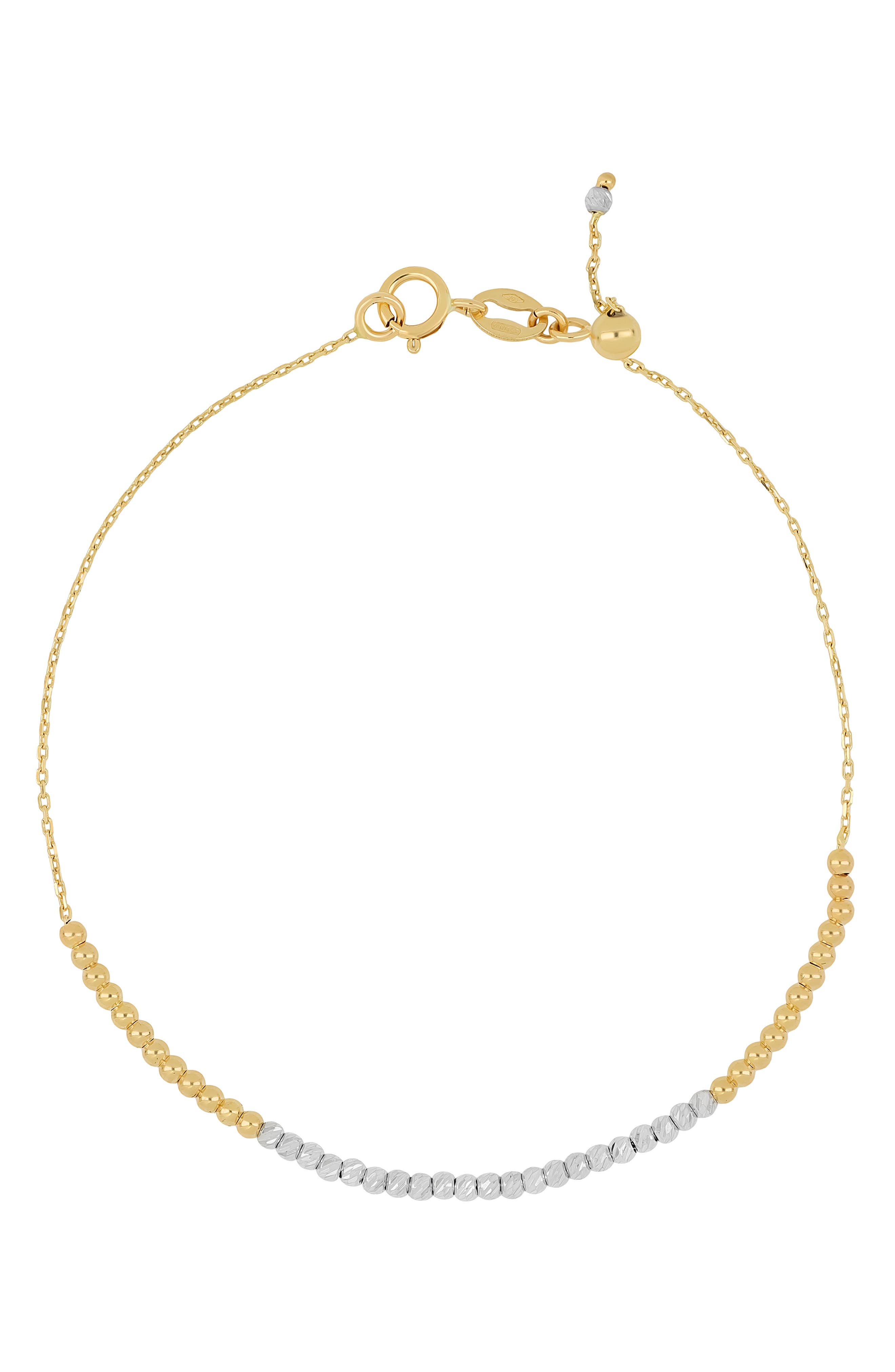 selected 14K WHITE YELLOW GOLD