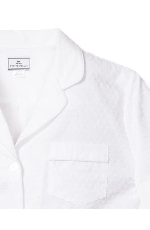 PETITE PLUME PETITE PLUME SWISS DOT COTTON PAJAMAS