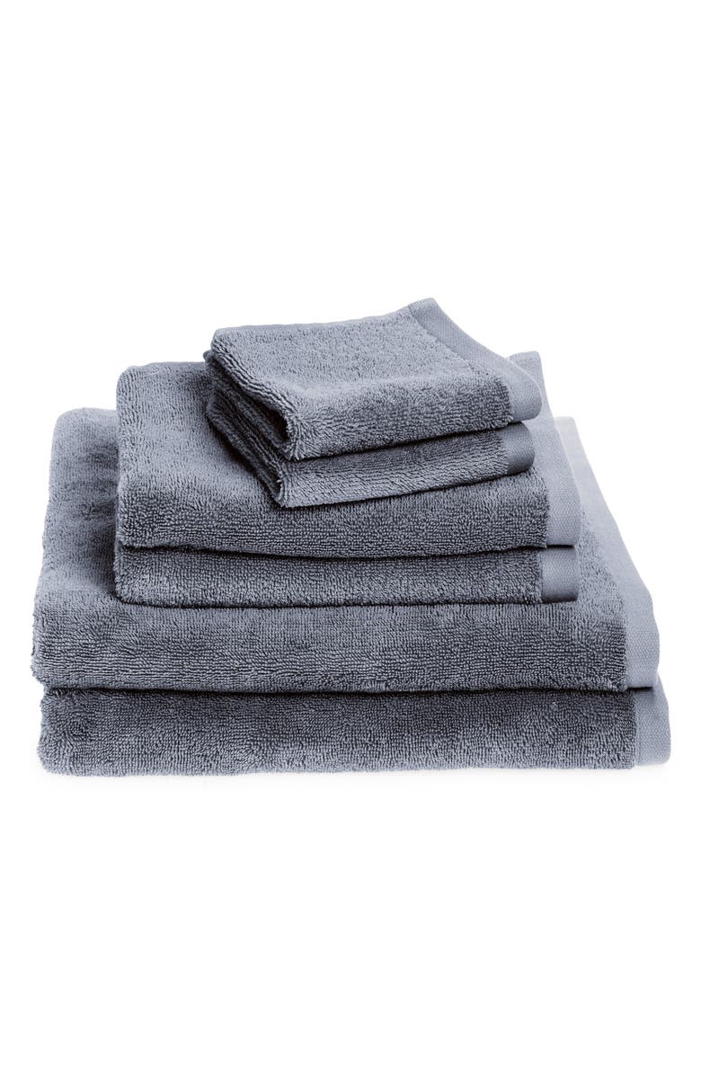 Nordstrom 6-Piece Quick-Dry Bath Towel, Hand Towel & Washcloth Set, Main, color,
