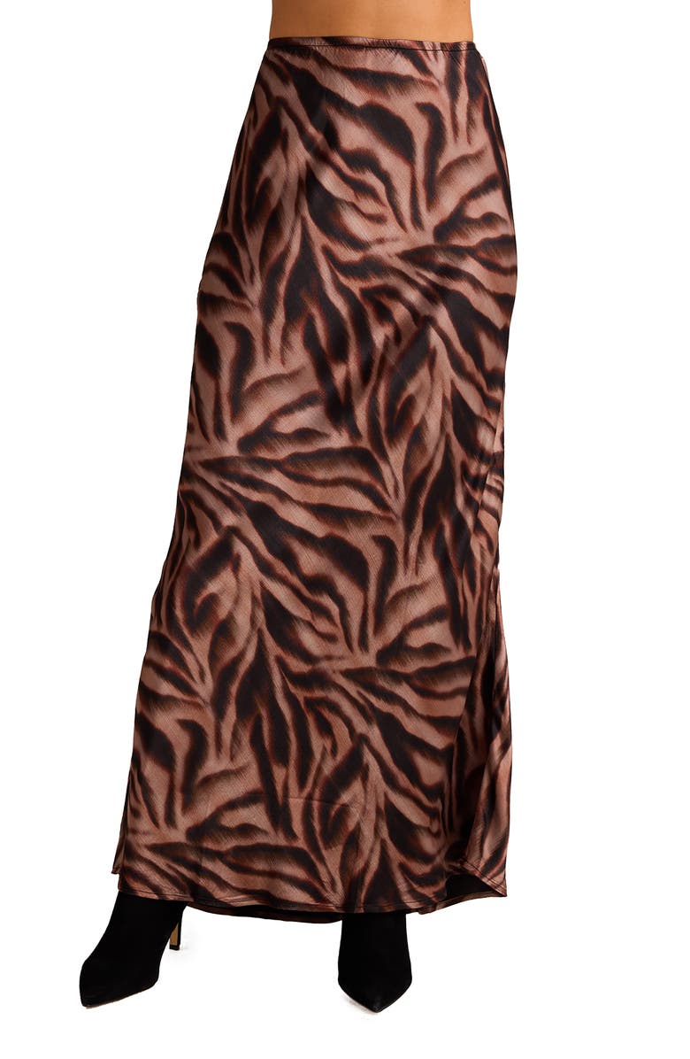 Bella Dahl Abstract Print Maxi Skirt, Main, color,