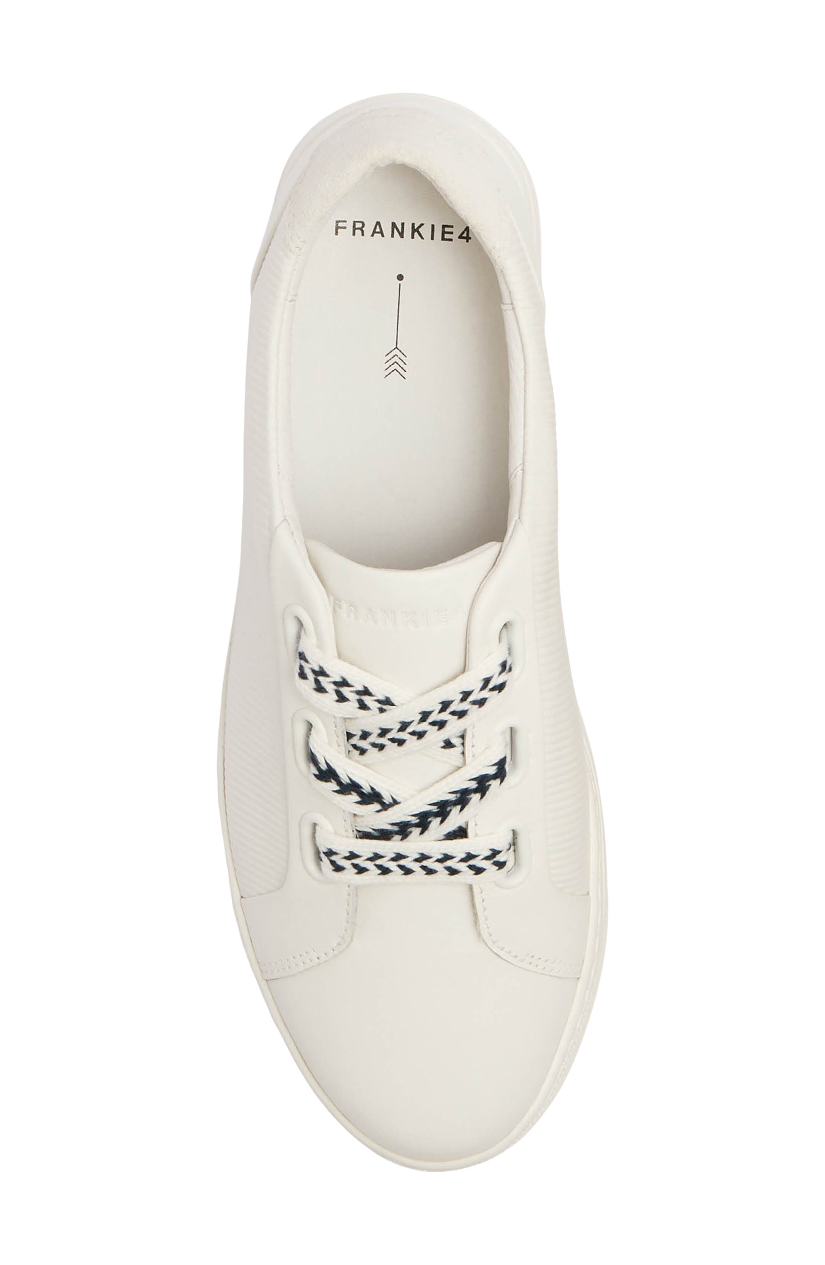FRANKIE4 Mya II Sneaker, Alternate, color, Soft White Emboss