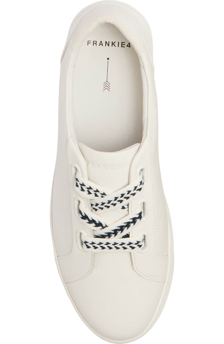 FRANKIE4 Mya II Sneaker, Alternate, color, Soft White Emboss