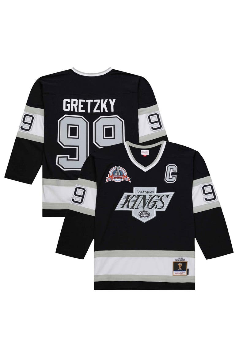 Men's Wayne Gretzky Black Los Angeles Kings 1992-93 Power Play Jersey, Alternate, color, Black