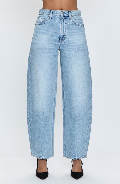 Wes High Waist Barrel Jeans