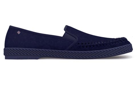 Slip-On Woven Split Toe Moccasin