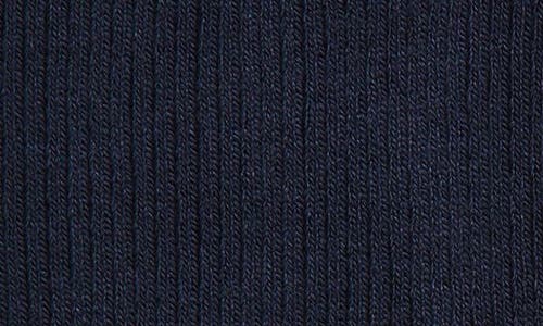 Nordstrom Rib Crew Socks In Navy Night