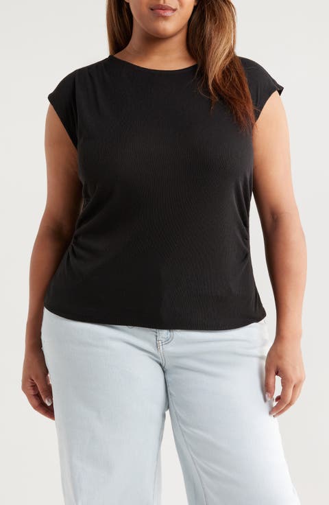 Cap Sleeve Top (Plus)